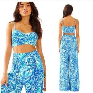 Lily Pulitzer Lizzy Set Blue Crush